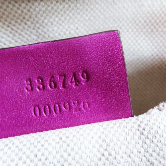 RARE Pink GUCCI Microguccissima Patent Leather Nice Messenger Shoulder Bag - Picture 7 of 10